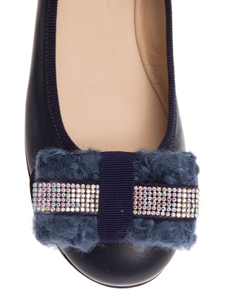 Сині туфлі FLORENS : фото 3 - Invogue